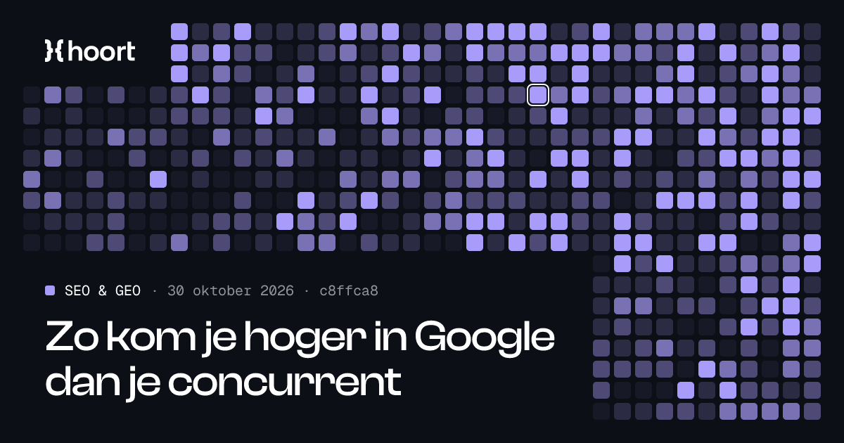 Zo kom je hoger in Google dan je concurrent