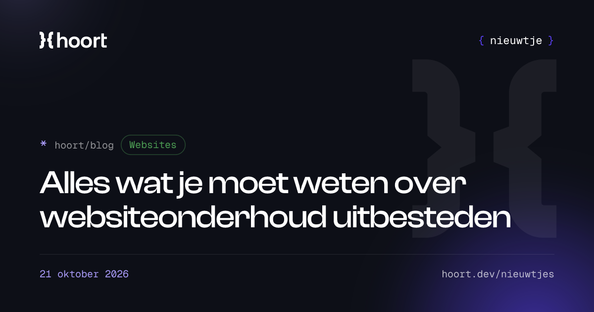Alles wat je moet weten over websiteonderhoud uitbesteden