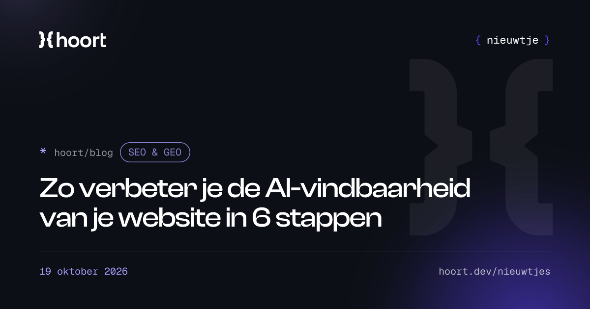 Zo verbeter je de AI-vindbaarheid van je website in 6 stappen